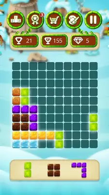 Magic Forest Block Puzzle android App screenshot 1